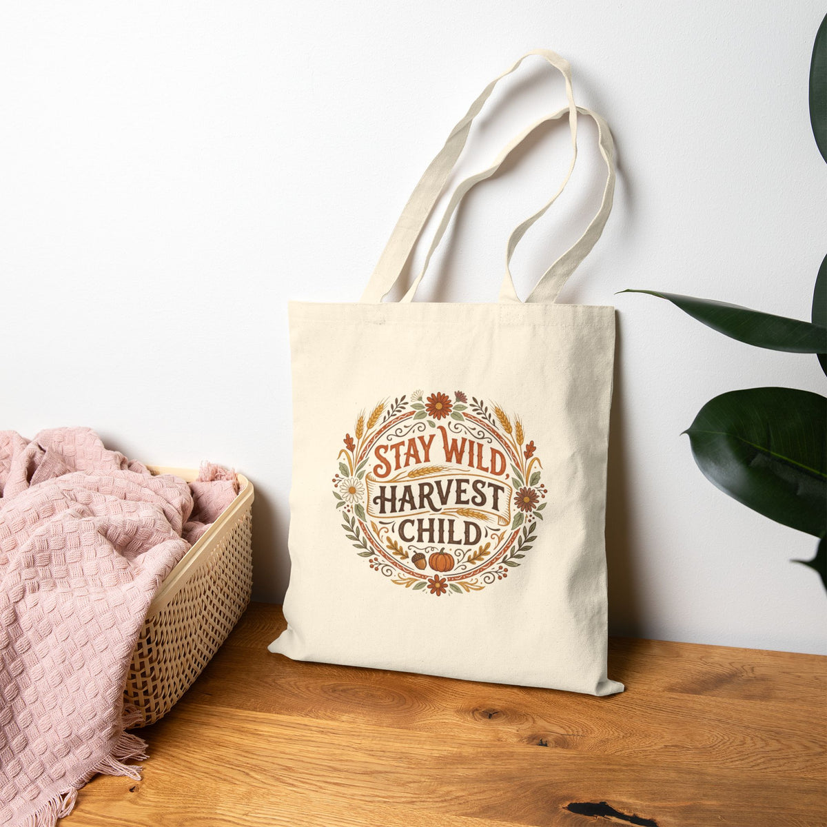 Cotton Canvas Tote Bag