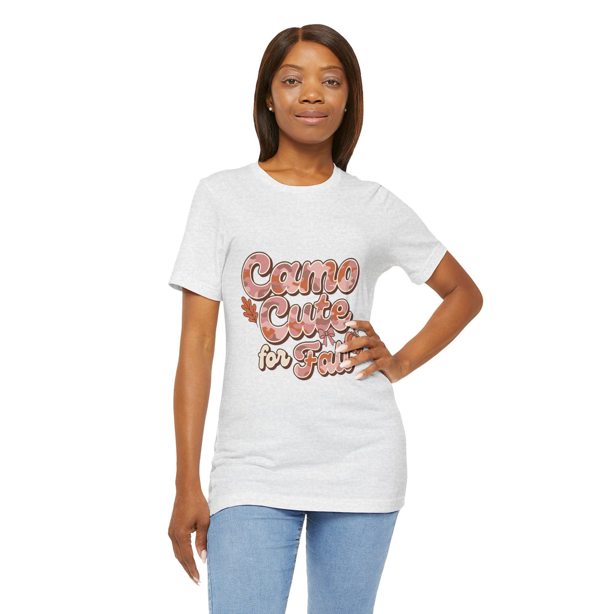 Camo Cute for Fall T‑Shirt