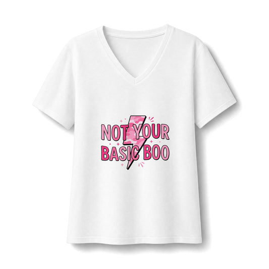 Women's Relaxed Jersey Short Sleeve V-Neck Tee