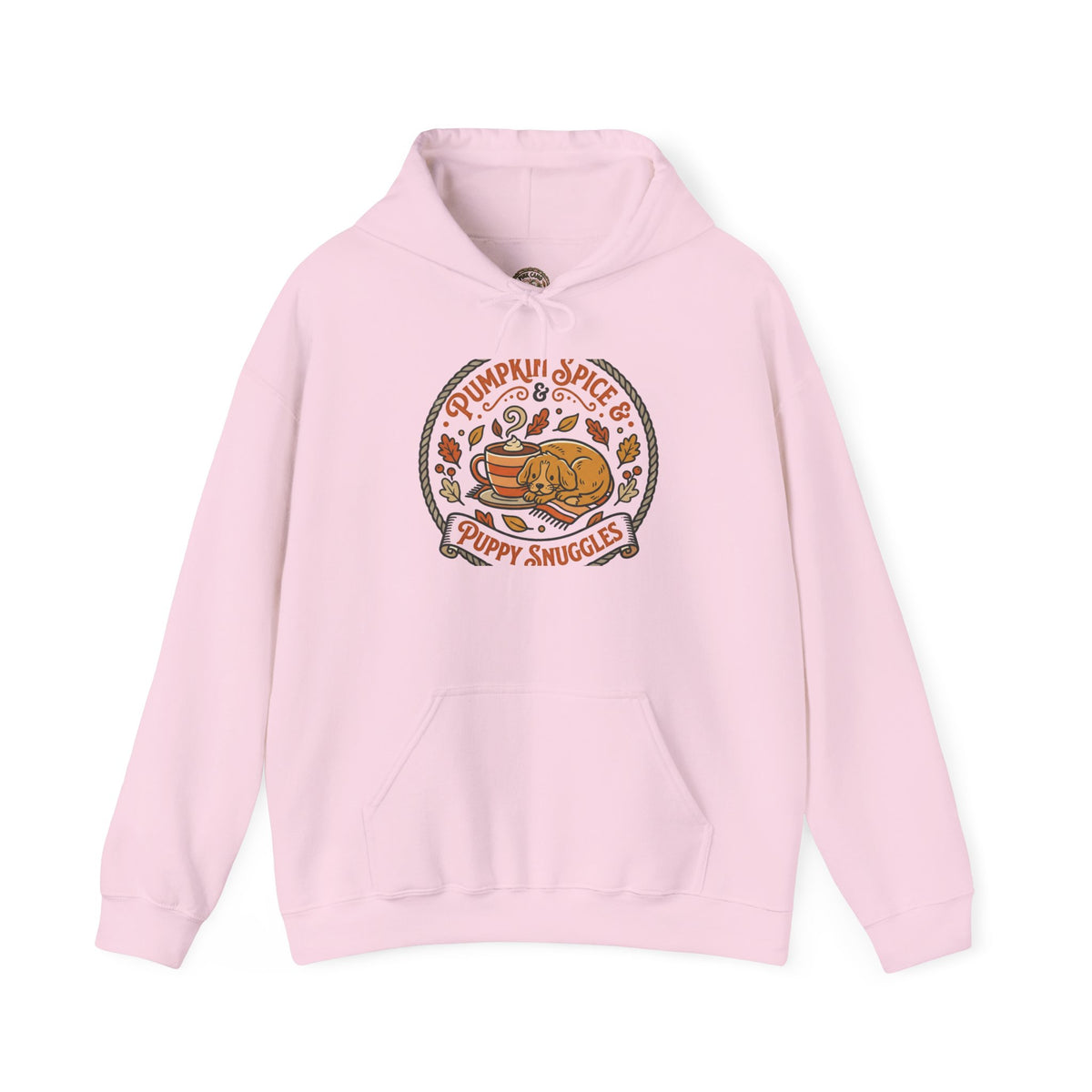 Pumpkin Spice Puppy Snuggles Hoodie