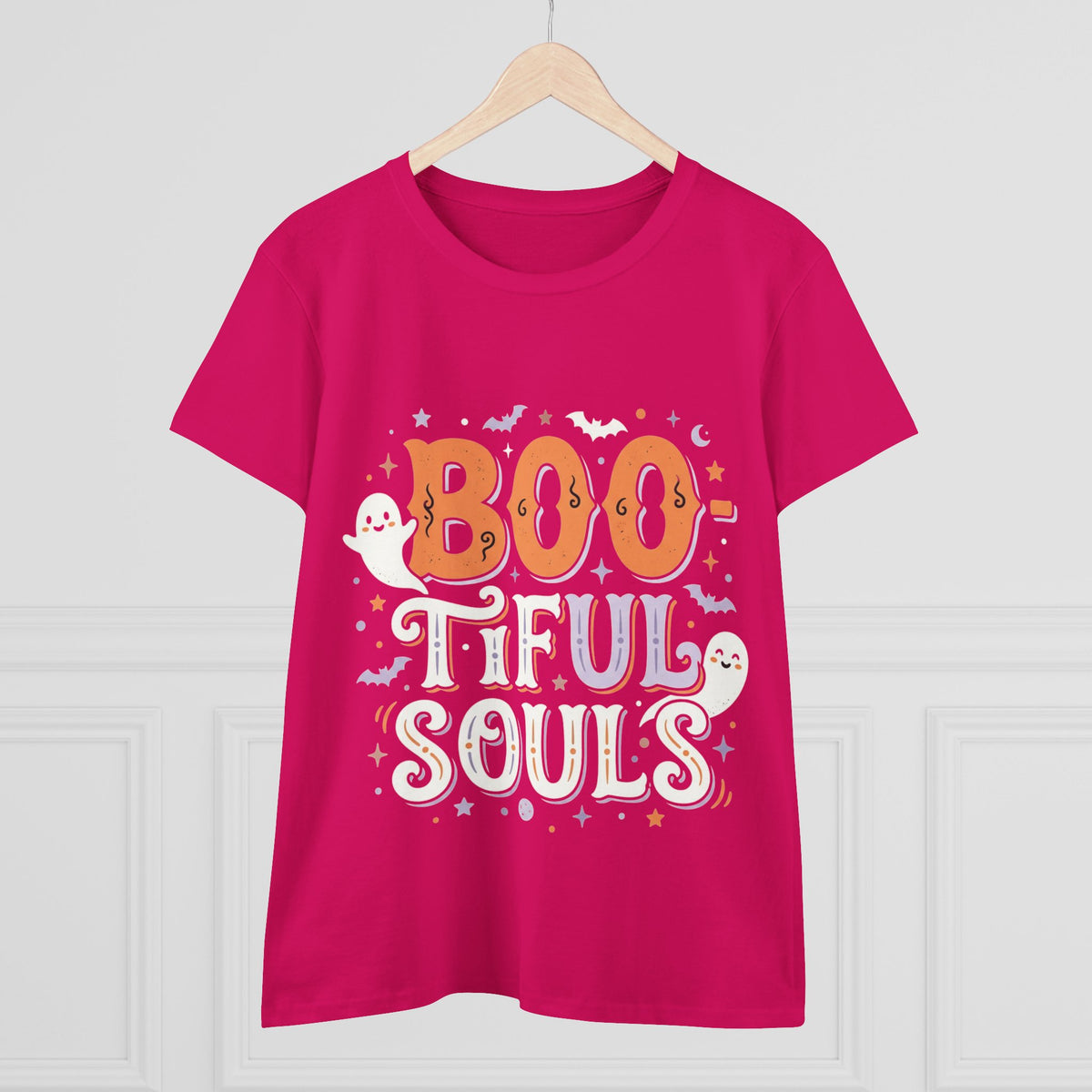 Boo-tiful Souls Tee | Halloween ghosts, bats, spooky lettering