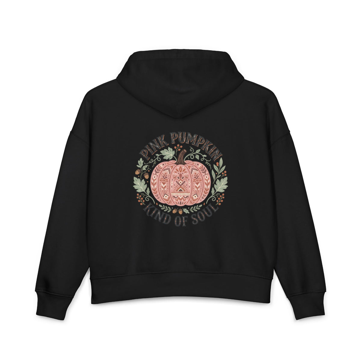 Pink Pumpkin Hoodie — "Pink Pumpkin Kind of Soul" Women's Organic Pullover