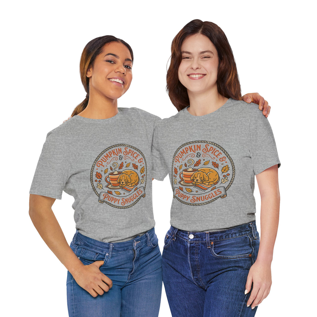 Pumpkin Spice & Puppy Snuggles Tee