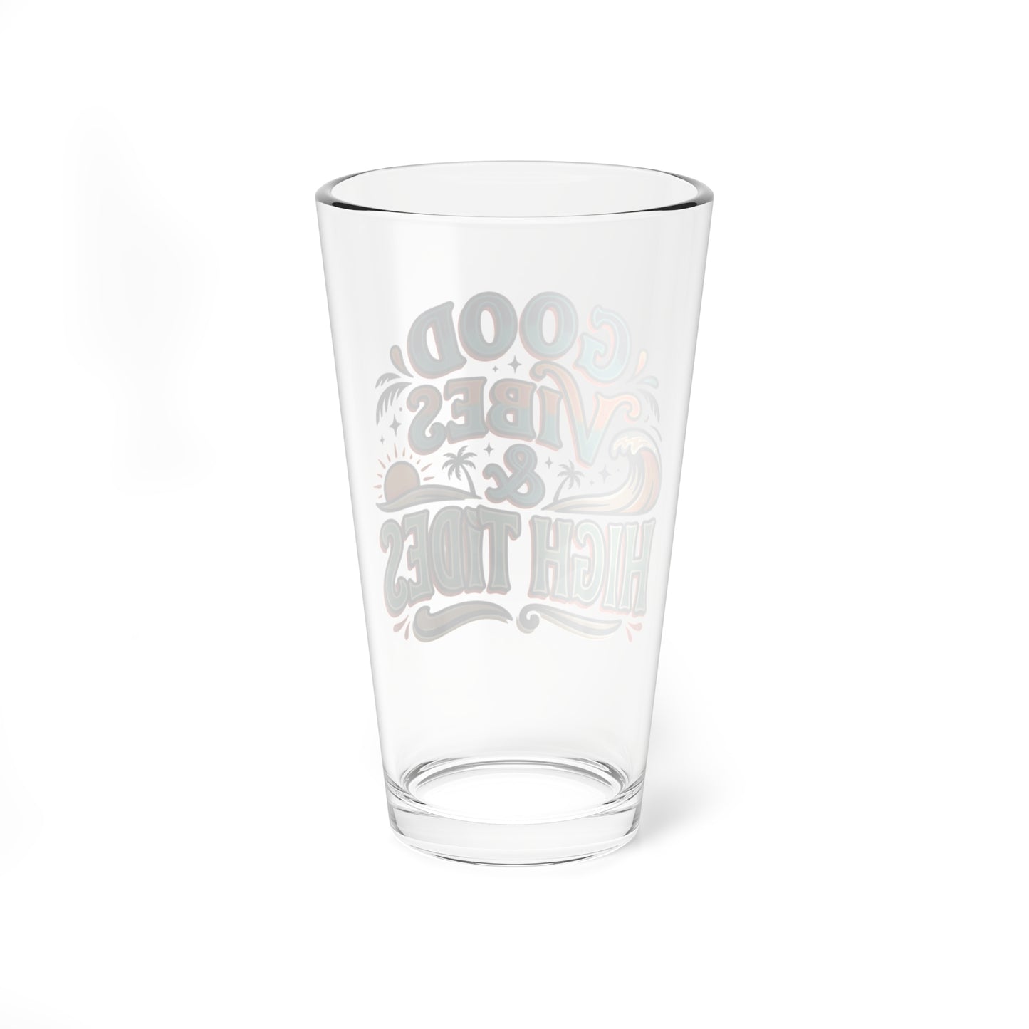 Good Vibes & High Tides Mixing Glass