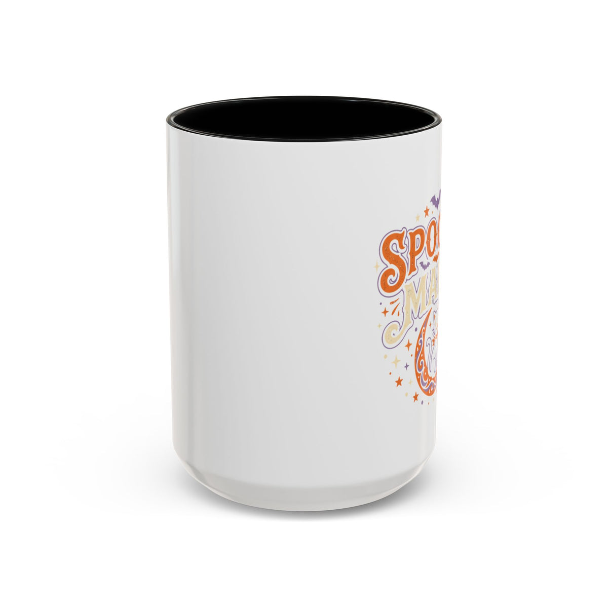 Spooky Mama Cat mug | Accent Coffee Mug