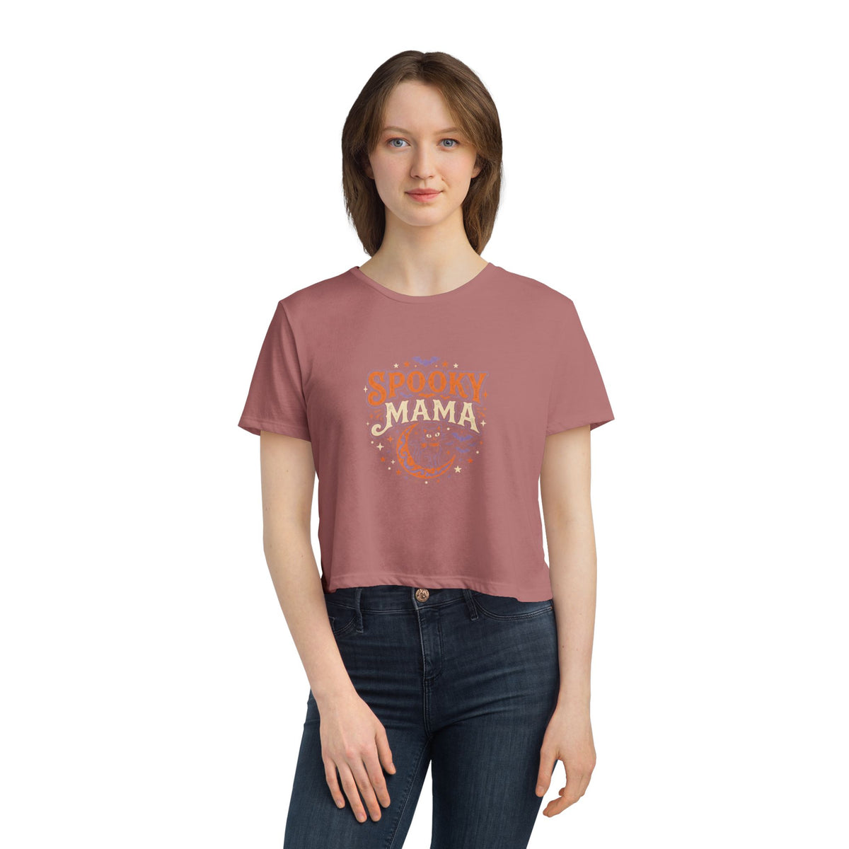 Women's Flowy Cropped Tee
