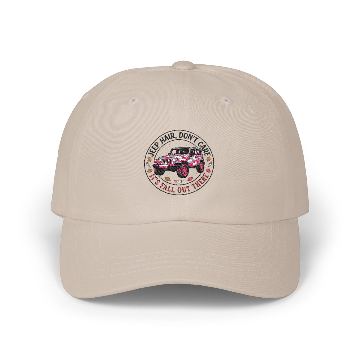 Dad Cap – Retro Jeep 'If I Get Lost, Don't Follow Me' Embroidered Hat