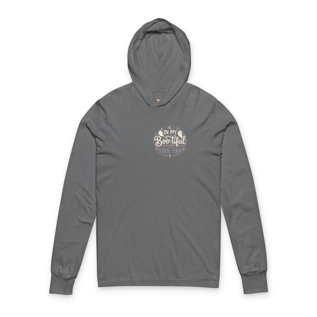 Hooded Long Sleeve Tee — “In My Boo-tiful Soul Era” Halloween Graphic
