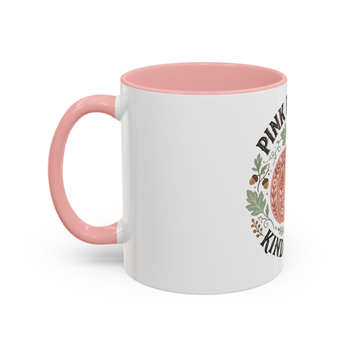 Pink Pumpkin Coffee Mug — "Pink Pumpkin Kind of Soul" Accent Mug