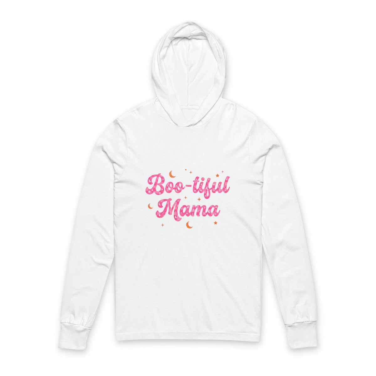 Boo-tiful Mama Hooded Long Sleeve Tee