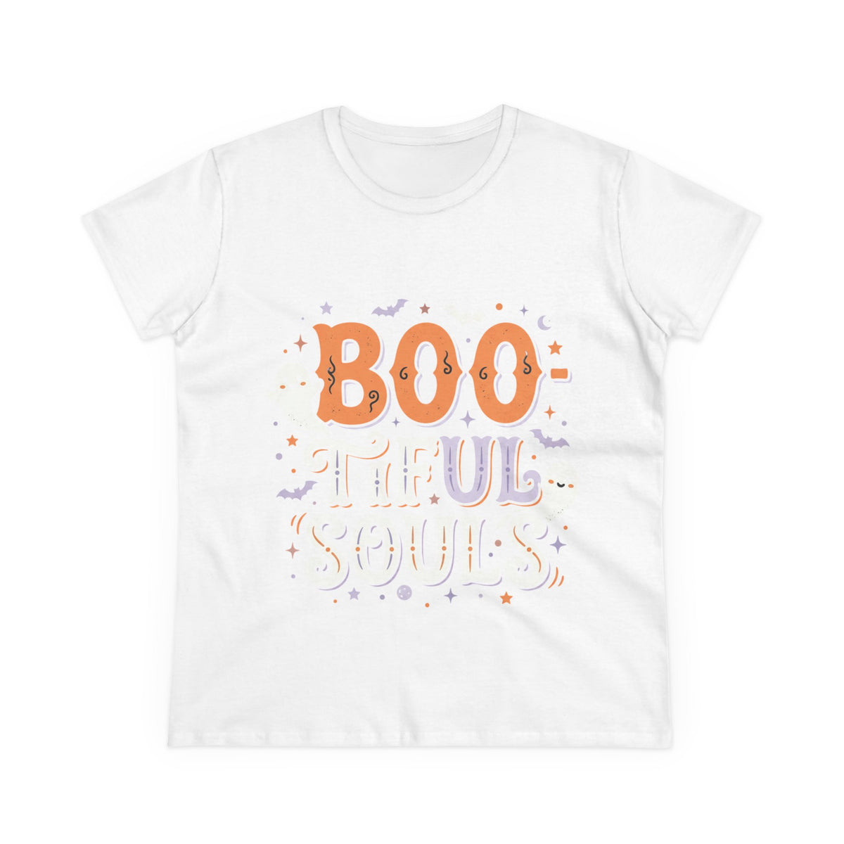 Boo-tiful Souls Tee | Halloween ghosts, bats, spooky lettering