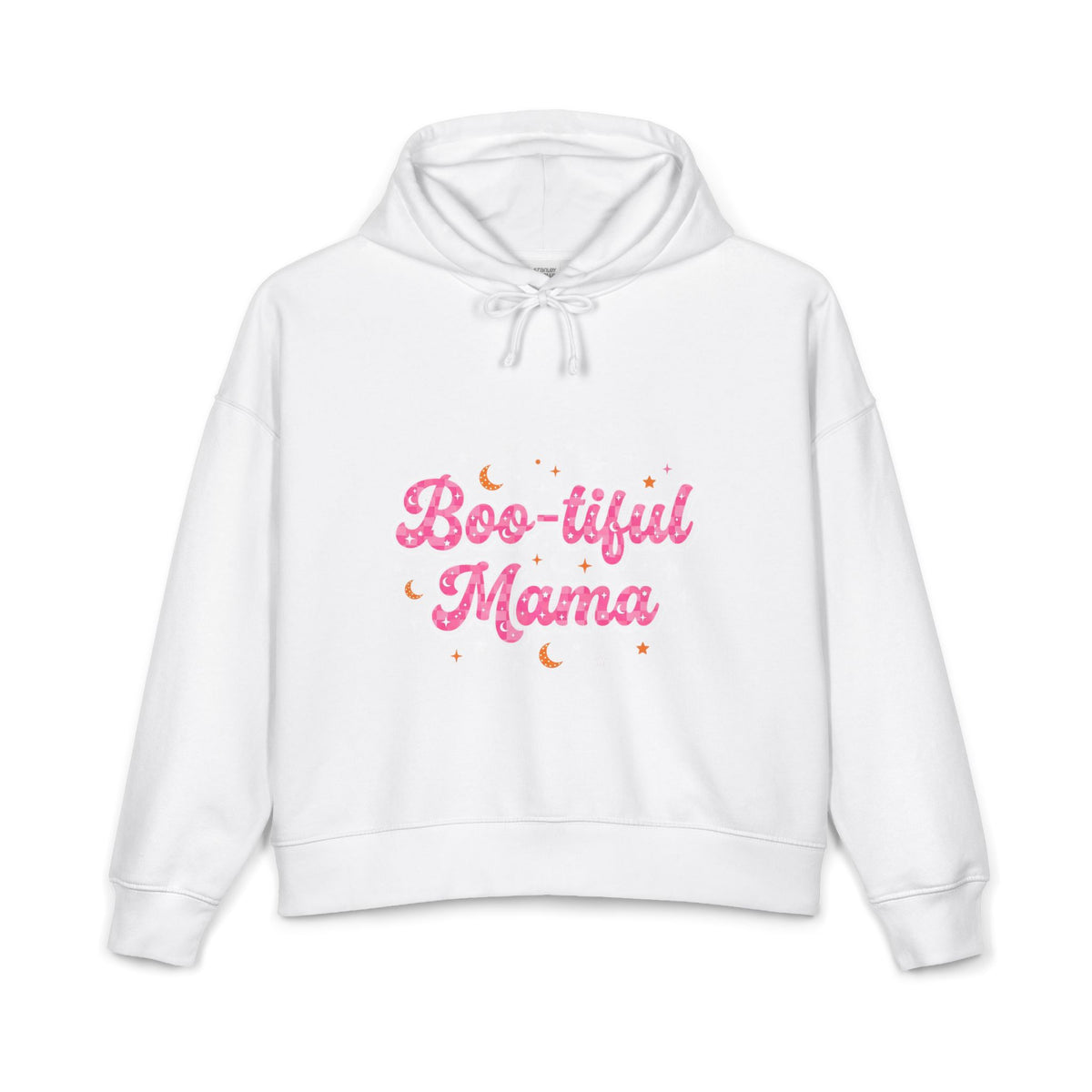 Boo-tiful Mama Hoodie — Cute Pink Halloween Mom Sweatshirt