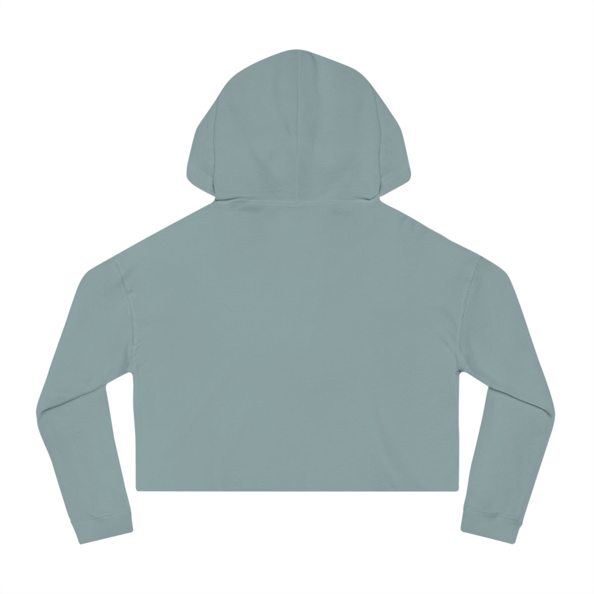 Cropped Hooded Sweatshirt — "Chilly Air & Fireside Hair" Cozy Fall Hoodie