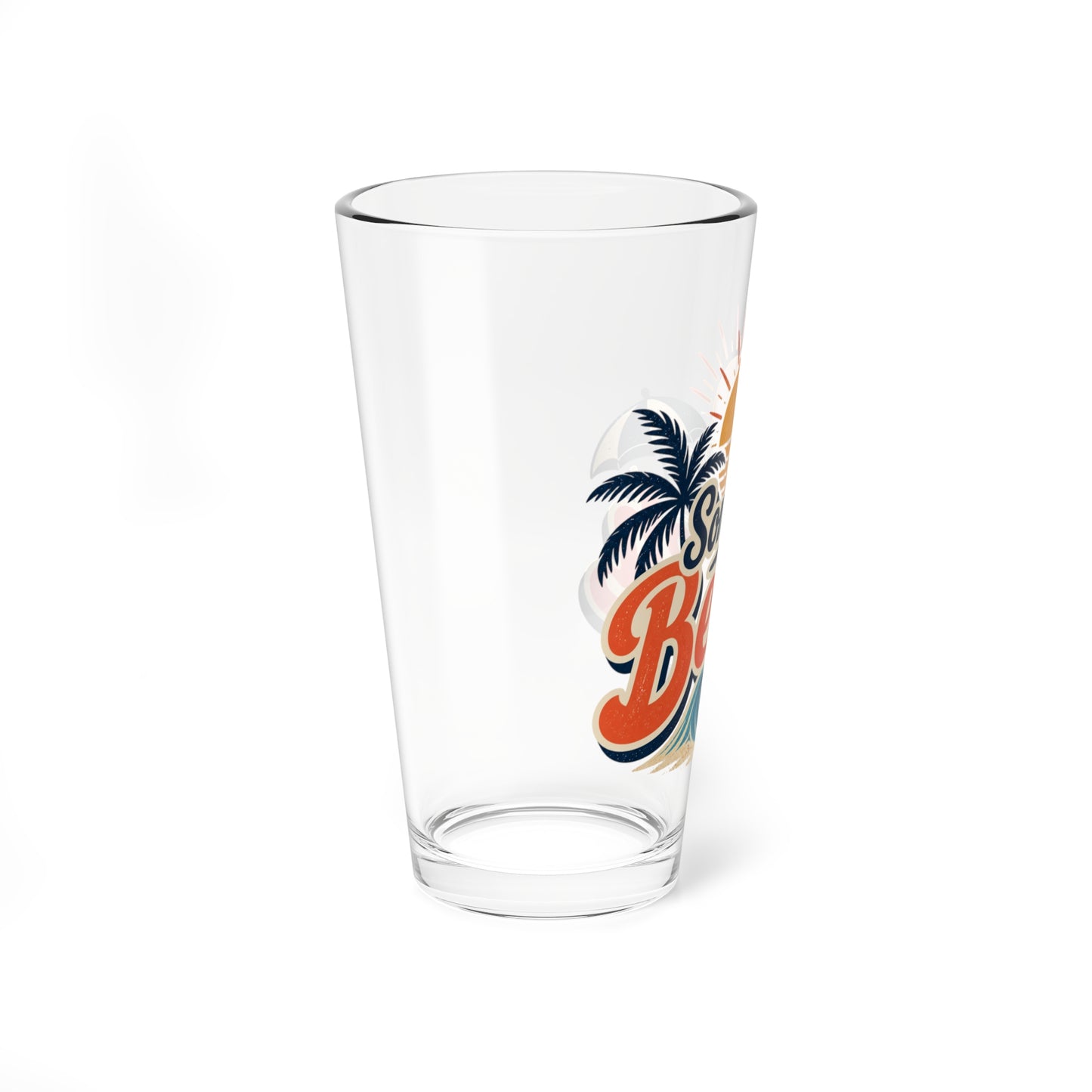 Mixing Glass - "Son of a Beach" Tropical 16oz Cocktail Glass