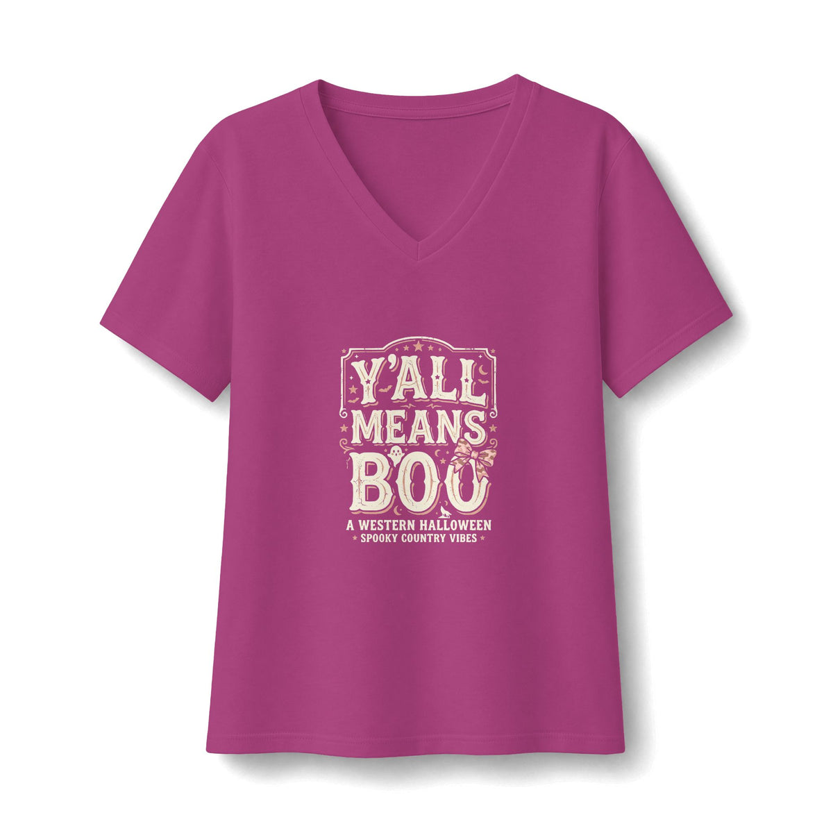 Women's Relaxed Jersey Short Sleeve V-Neck Tee