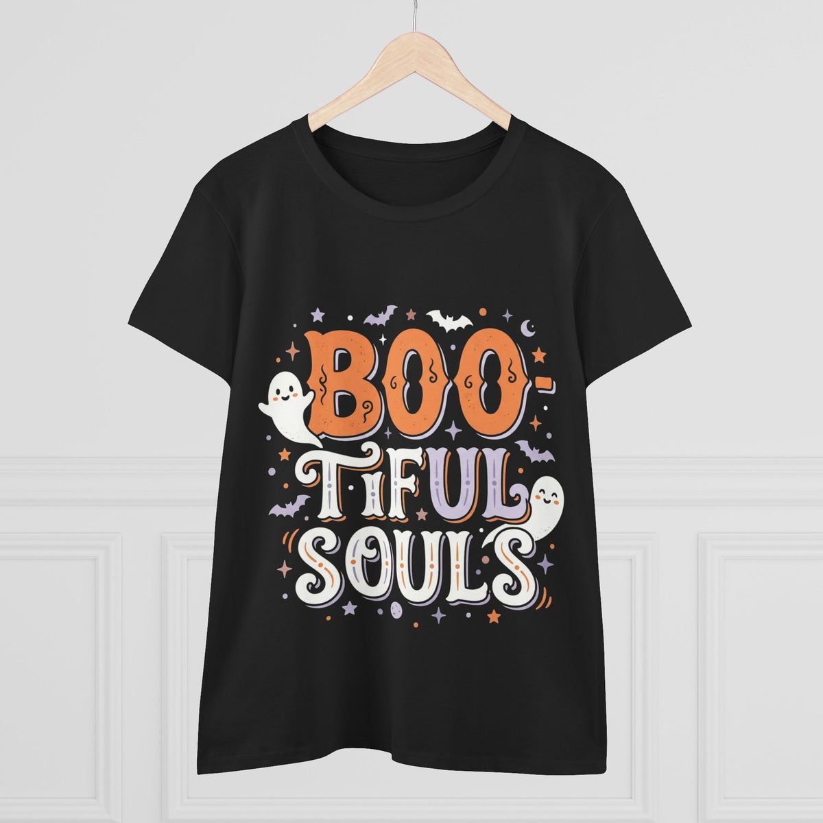 Boo-tiful Souls Tee | Halloween ghosts, bats, spooky lettering