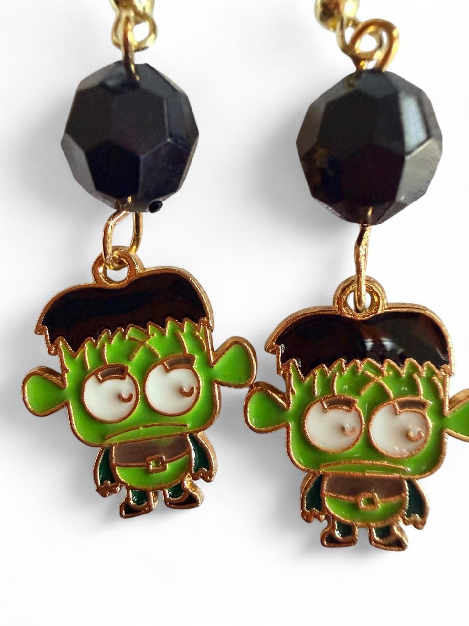 Boo-tiful Frankie Monster Earrings | Halloween Dangle Earrings | Boo-tiful Souls Collection