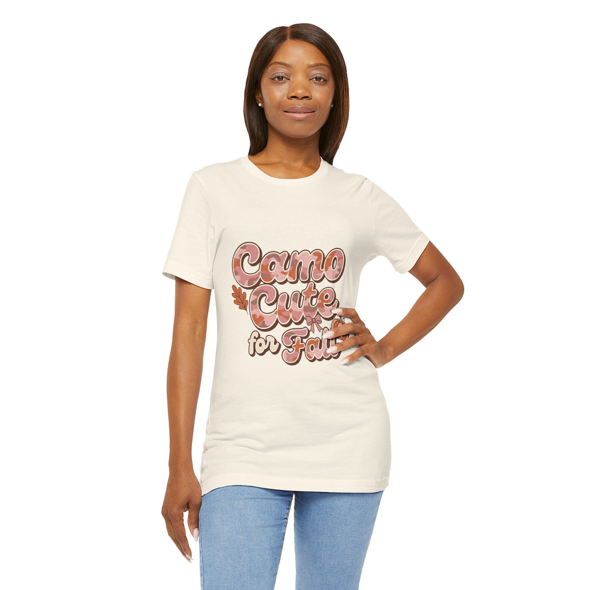 Camo Cute for Fall T‑Shirt
