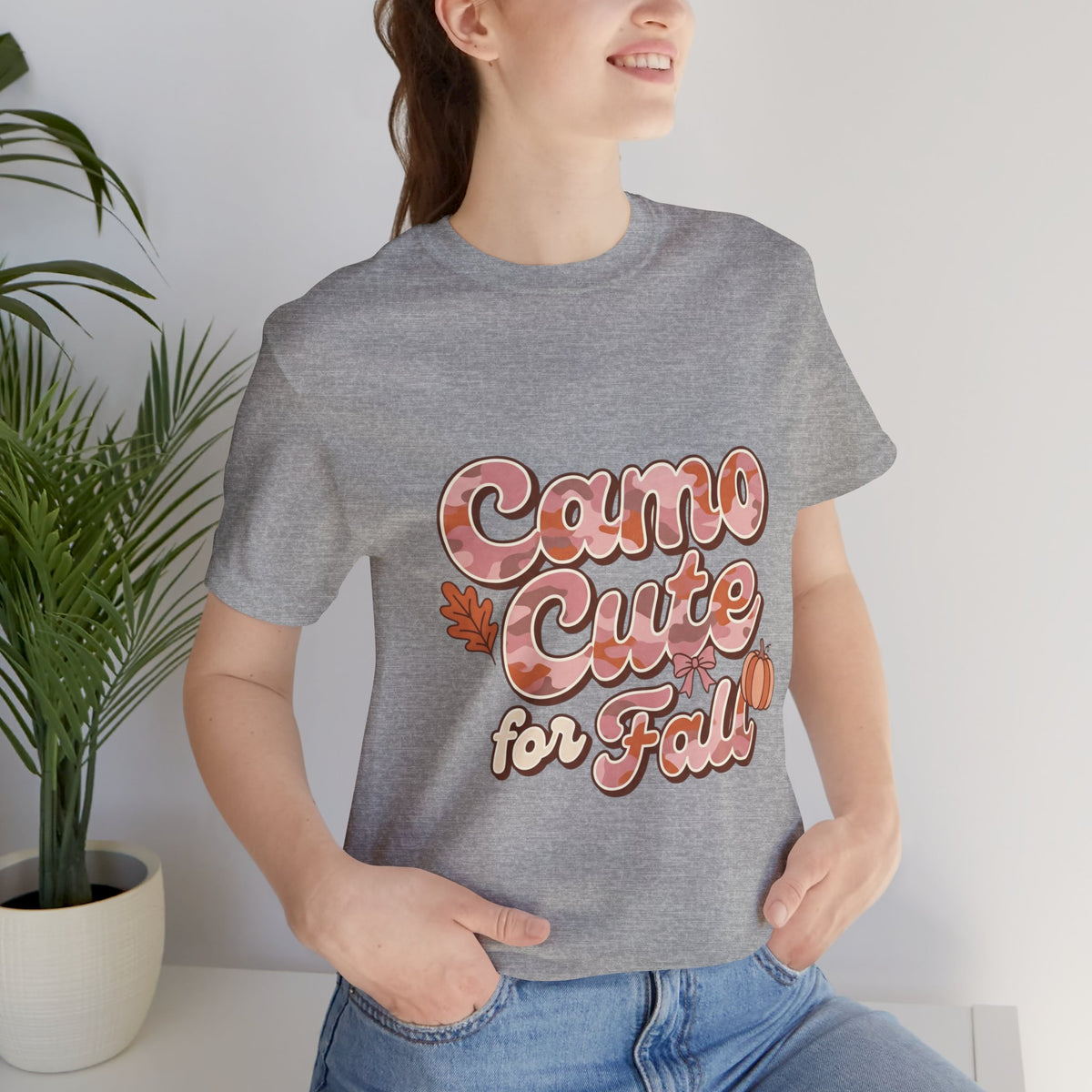 Camo Cute for Fall T‑Shirt