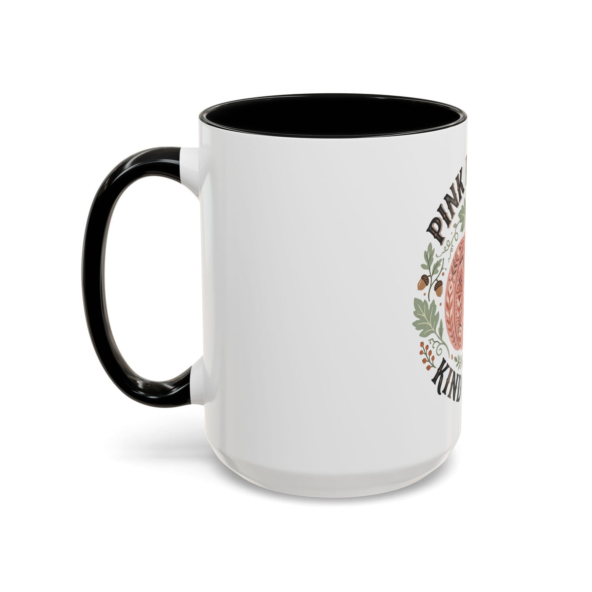 Pink Pumpkin Coffee Mug — "Pink Pumpkin Kind of Soul" Accent Mug
