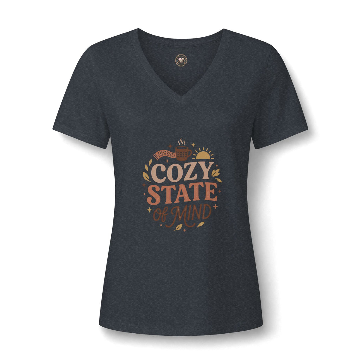 Cozy State of Mind V-Neck Tee