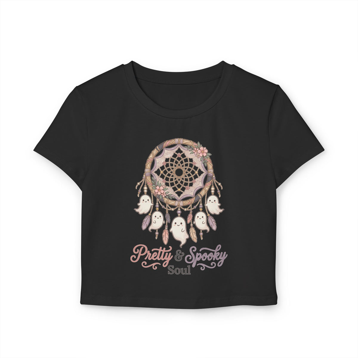 Dreamcatcher "Pretty & Spooky Soul" Women's Baby Tee