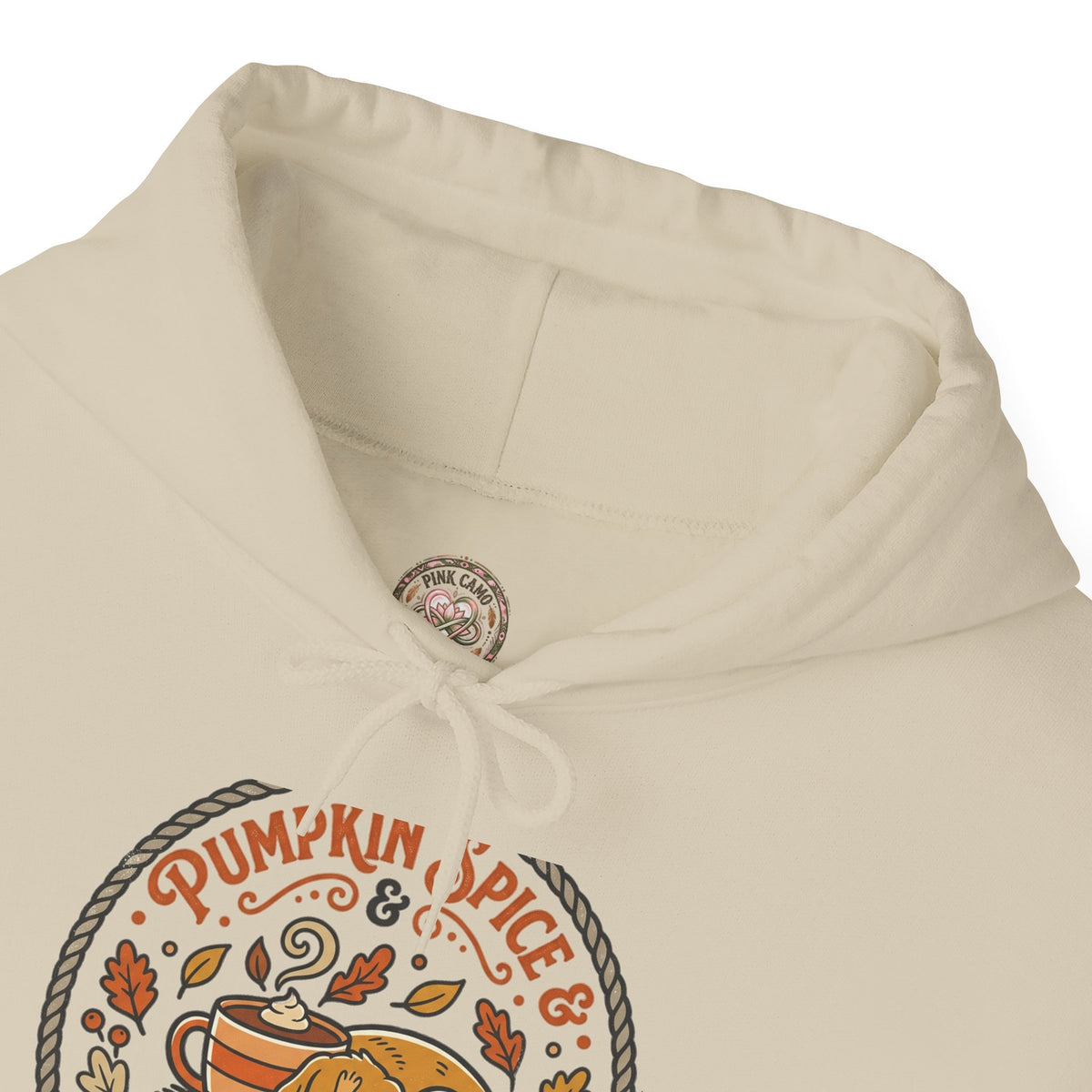 Pumpkin Spice Puppy Snuggles Hoodie