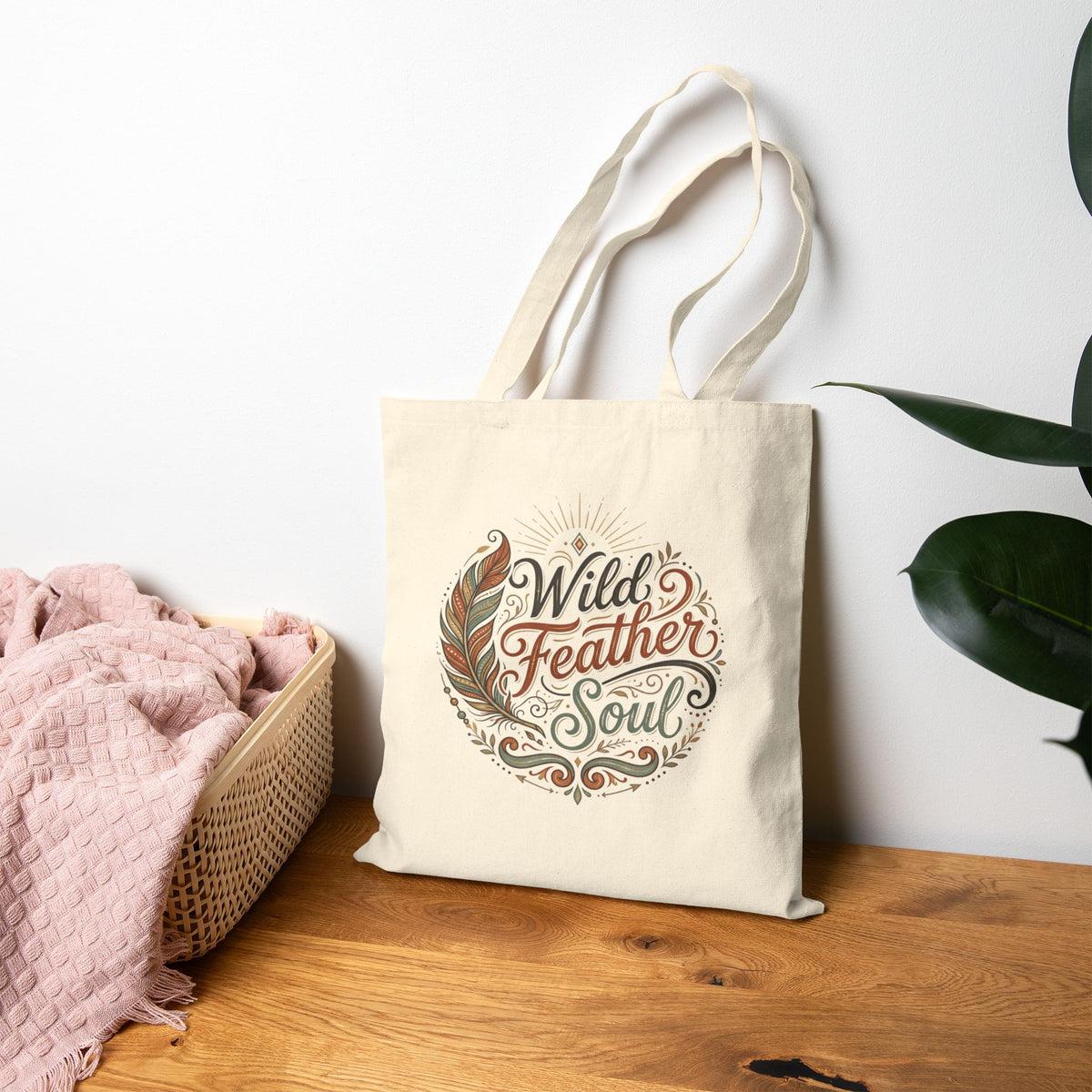 Cotton Canvas Tote Bag