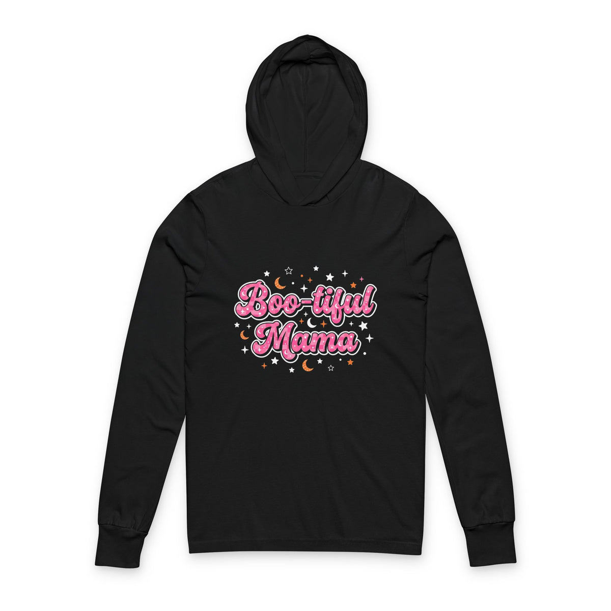 Boo-tiful Mama Hooded Long Sleeve Tee