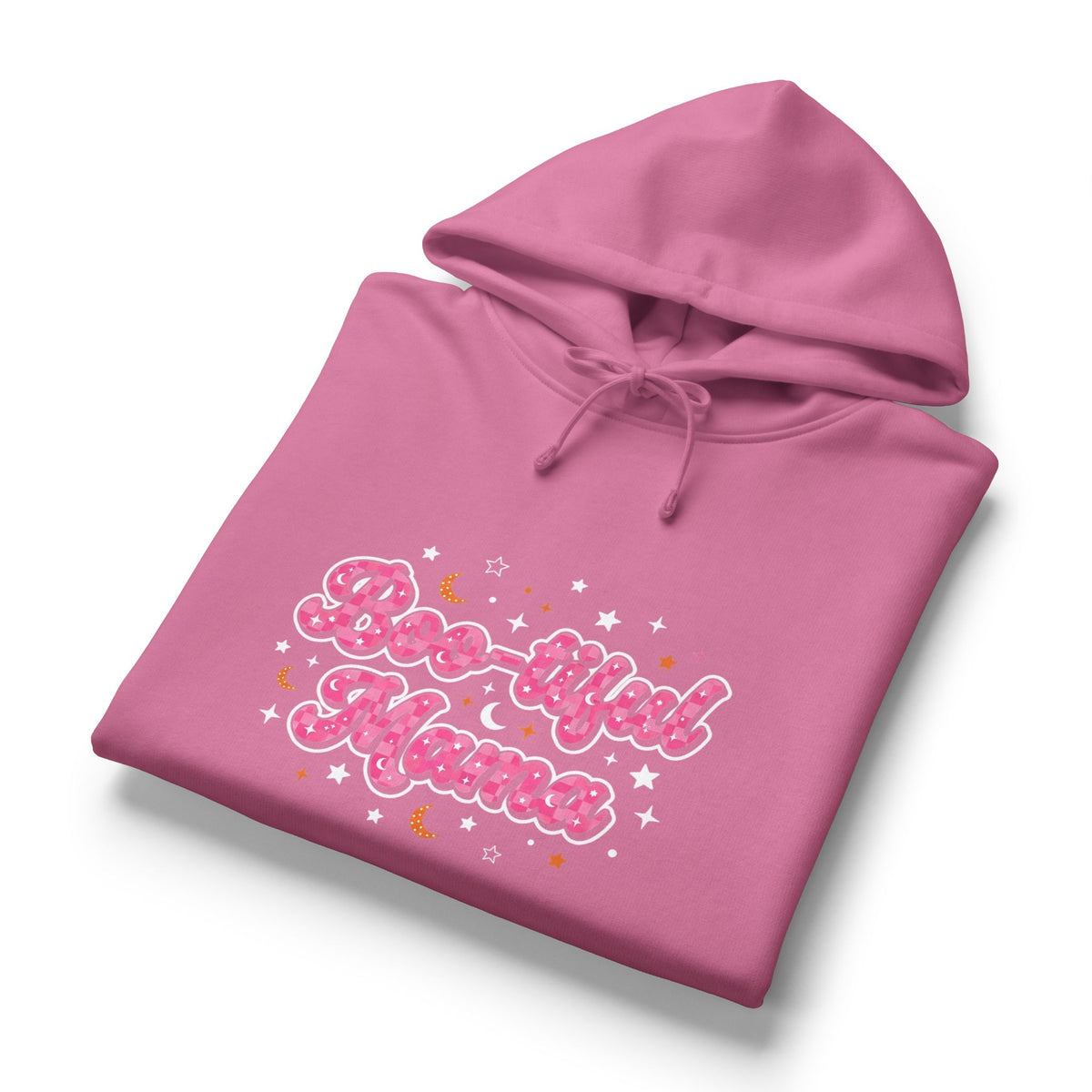 Boo-tiful Mama Hoodie — Cute Pink Halloween Mom Sweatshirt