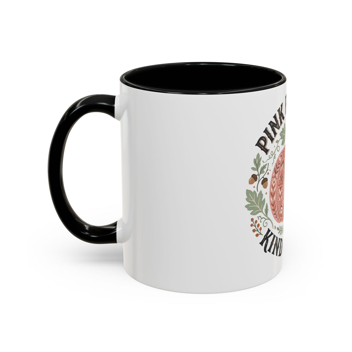 Pink Pumpkin Coffee Mug — "Pink Pumpkin Kind of Soul" Accent Mug