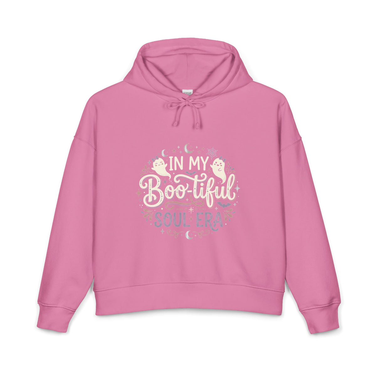 Women's Hoodie — "In My Boo-tiful Soul Era" Halloween Graphic Pullover
