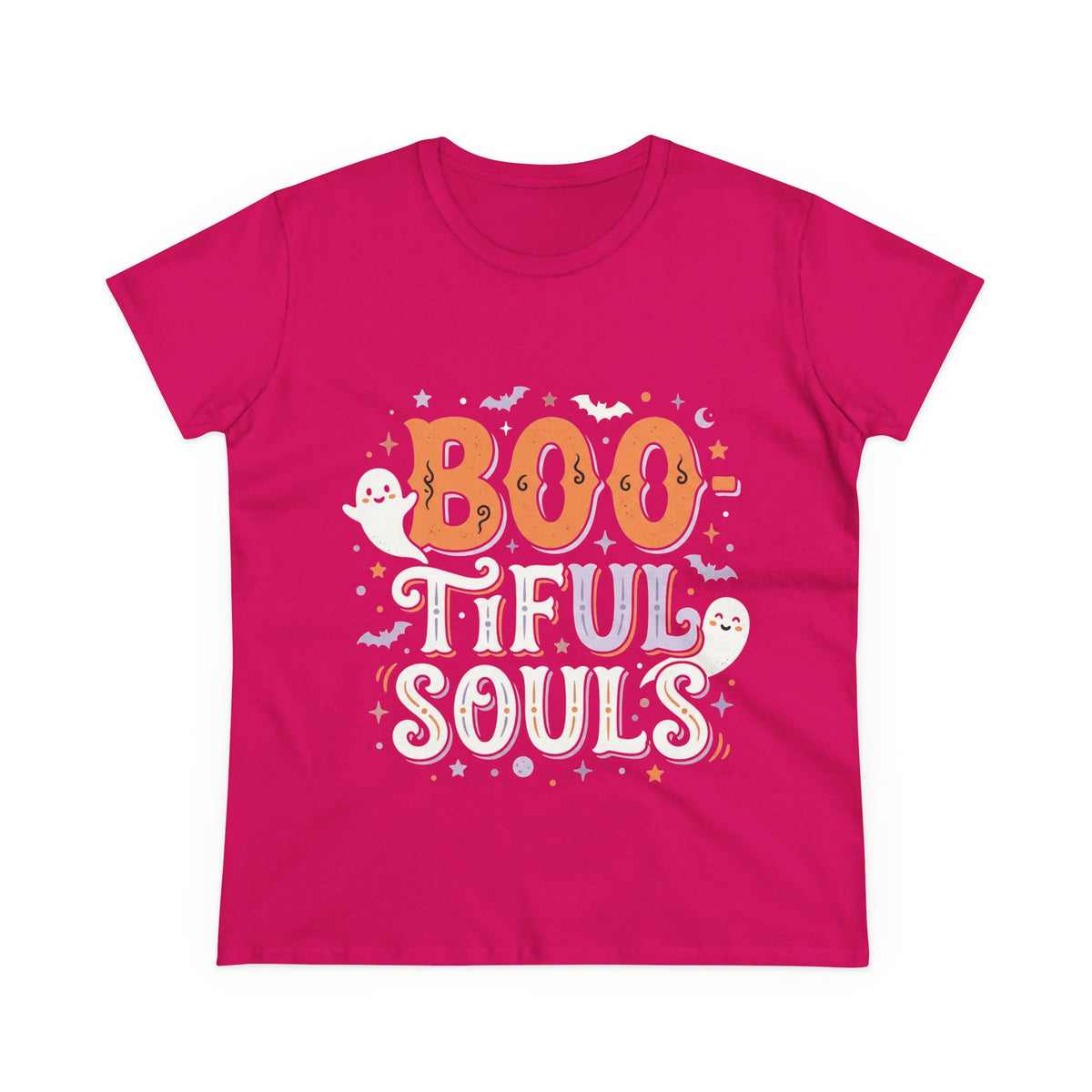 Boo-tiful Souls Tee | Halloween ghosts, bats, spooky lettering