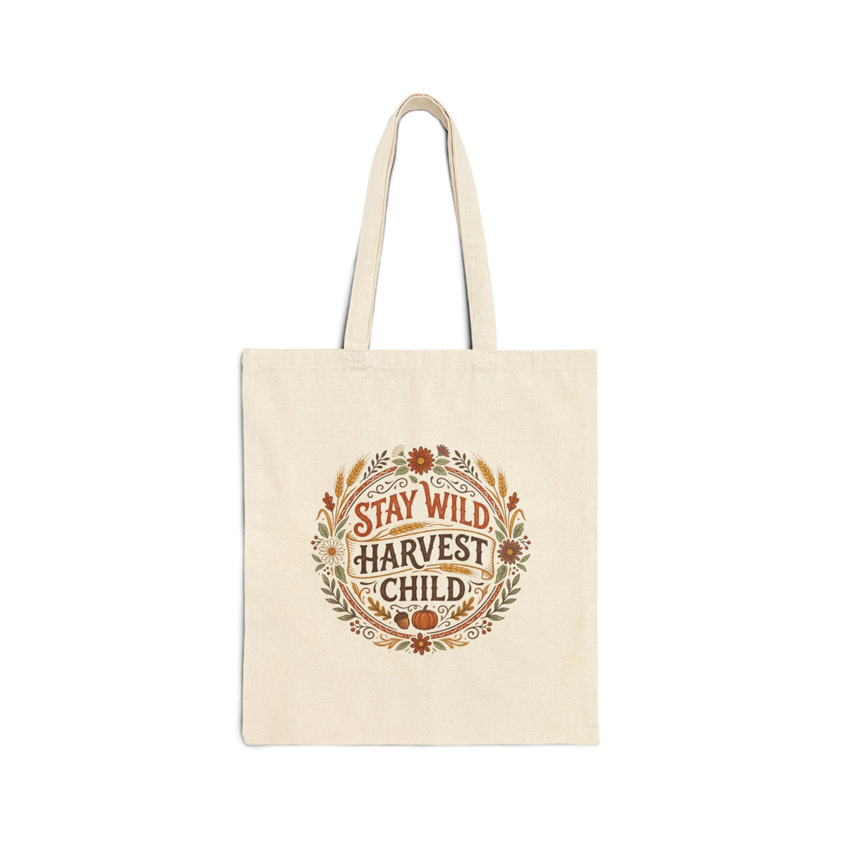 Cotton Canvas Tote Bag