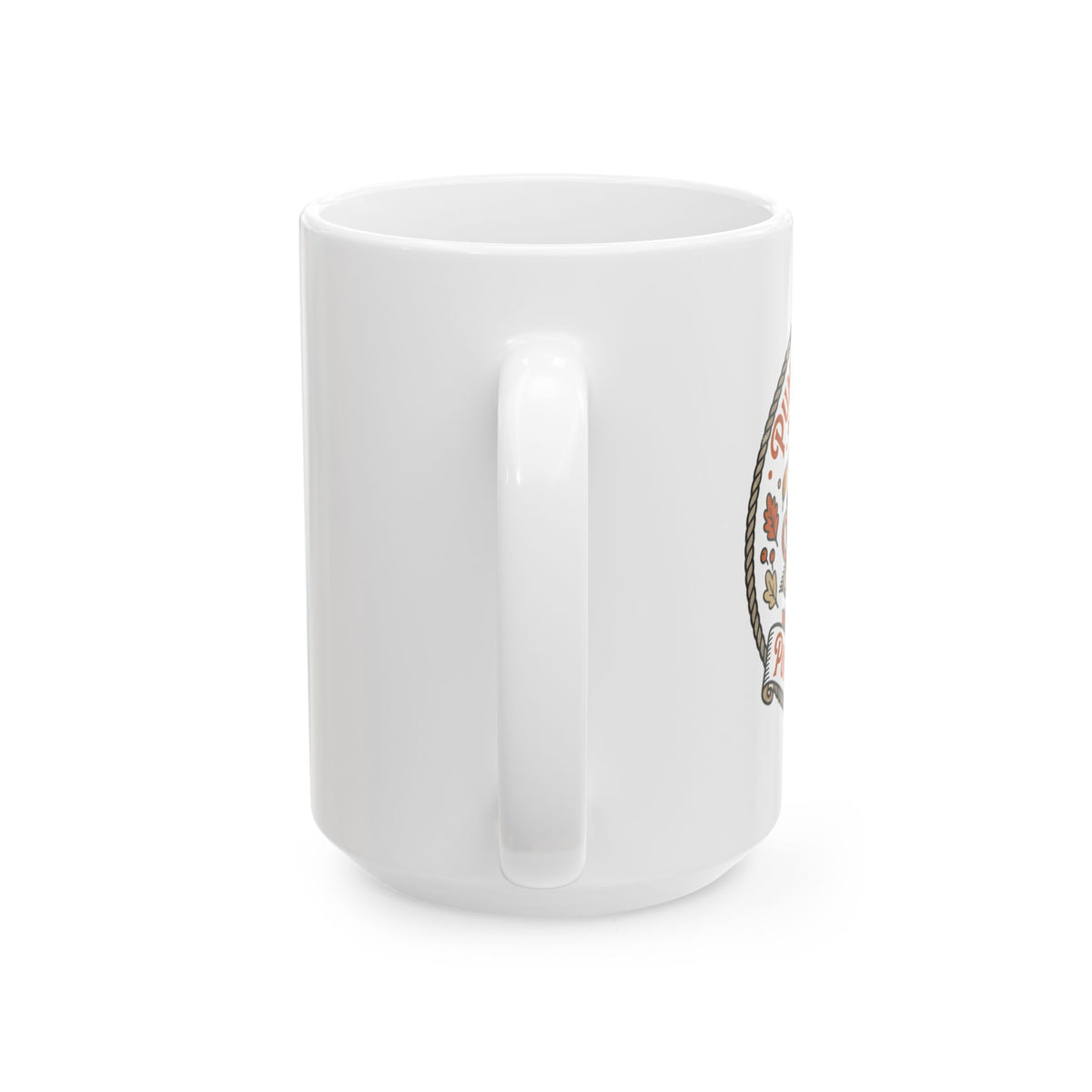 Spice & Snuggles Pumpkin Latte Ceramic Mug (11oz/15oz)