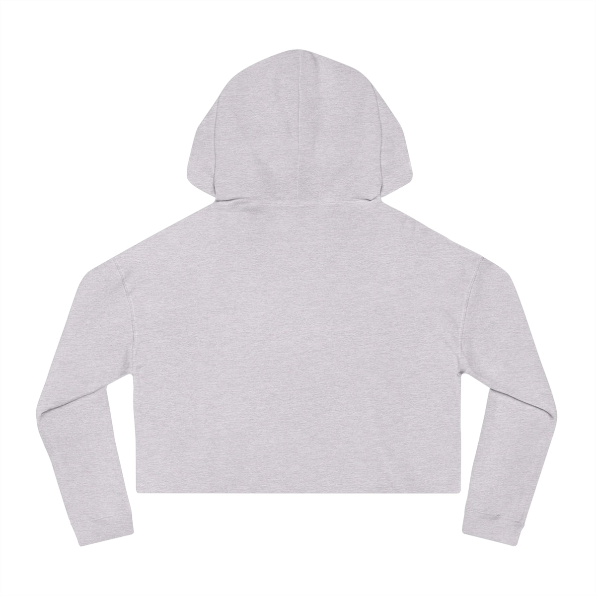 Cropped Hooded Sweatshirt — "Chilly Air & Fireside Hair" Cozy Fall Hoodie