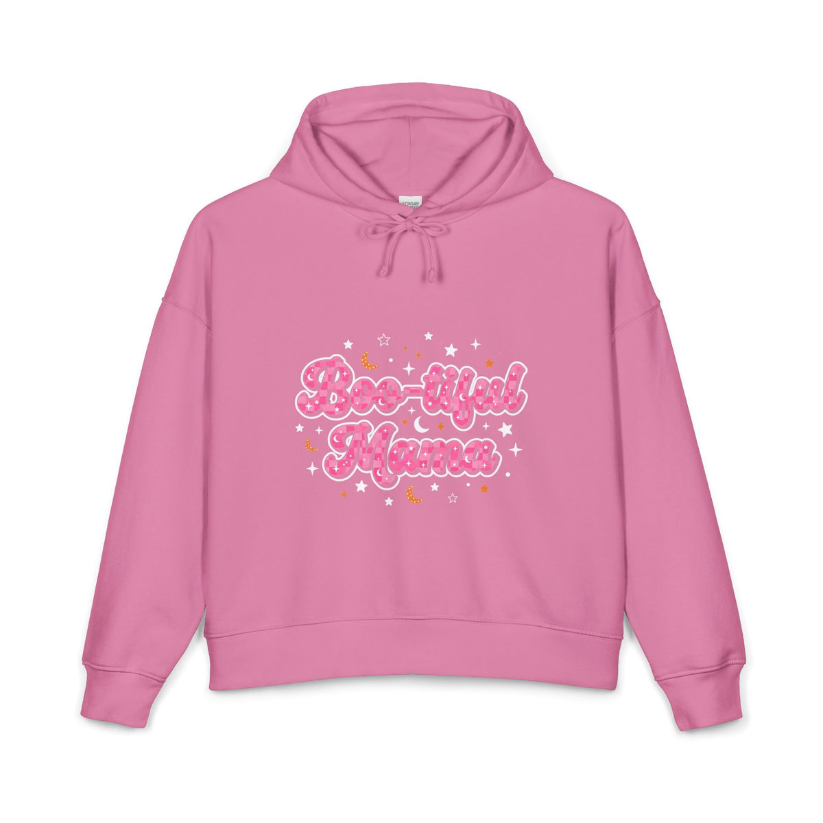 Boo-tiful Mama Hoodie — Cute Pink Halloween Mom Sweatshirt