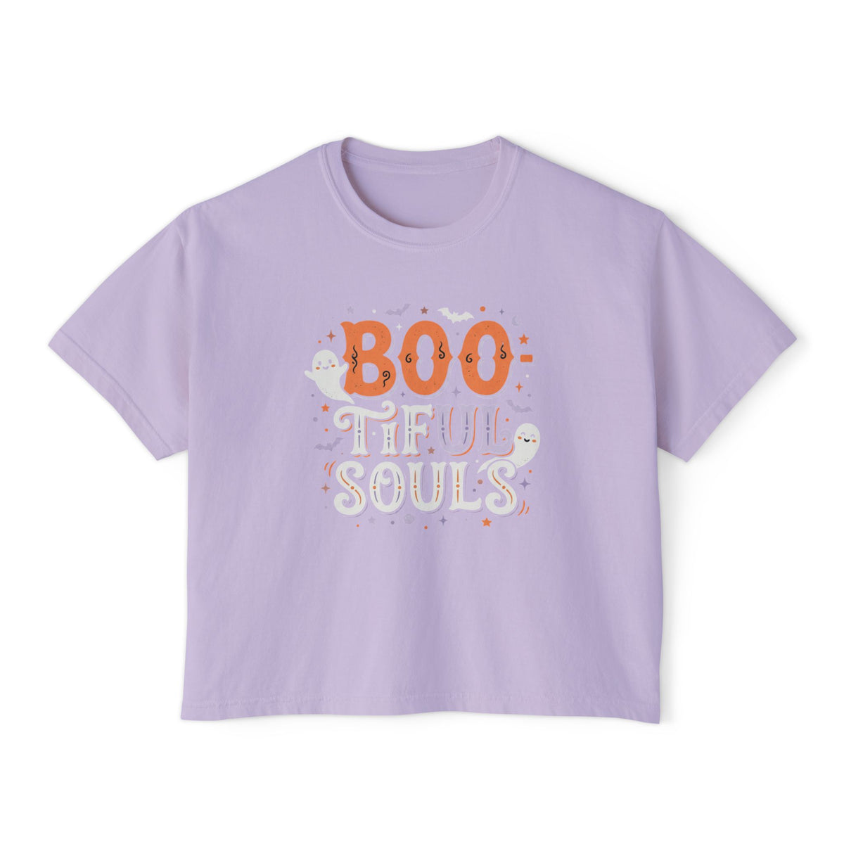 Boo-tiful Souls Tee | Halloween ghosts, pastel spooky design