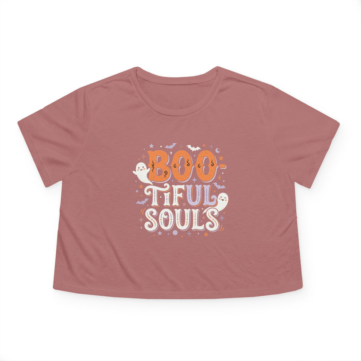 Boo-tiful Souls Tee | Halloween ghost lettering