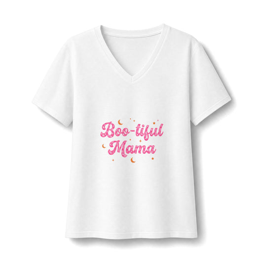 Women's Relaxed Jersey Short Sleeve V-Neck Tee