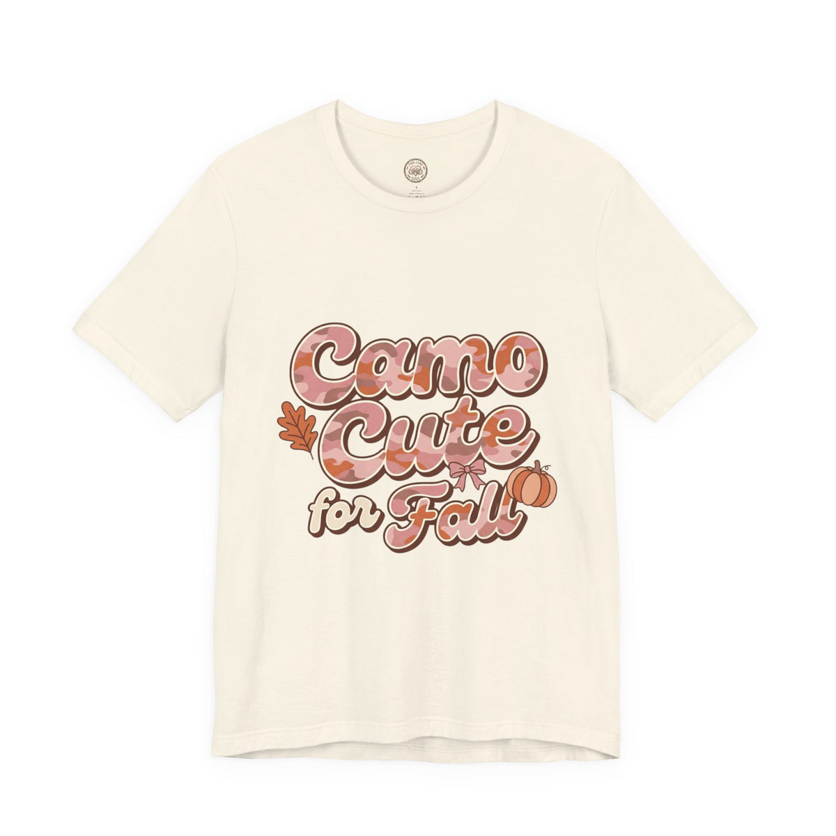 Camo Cute for Fall T‑Shirt