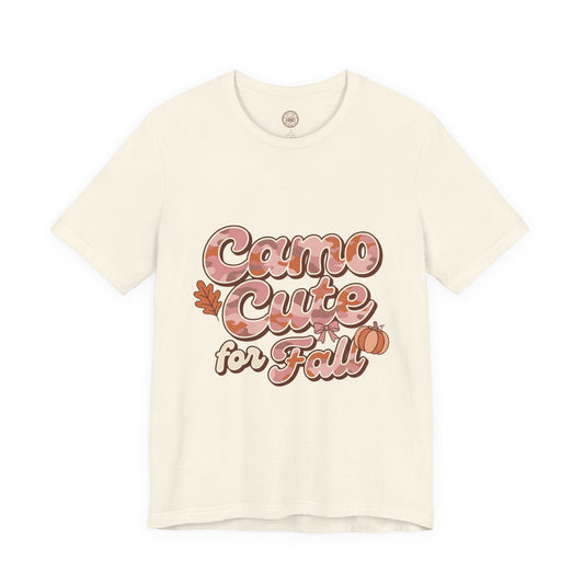 Camo Cute for Fall T‑Shirt