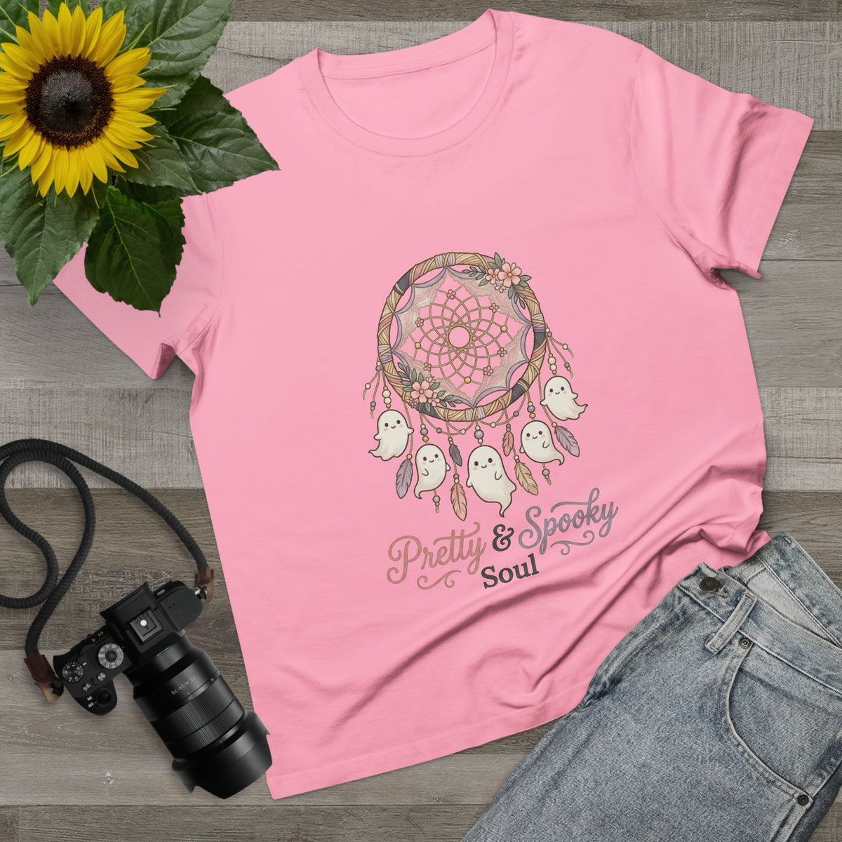 Pretty & Spooky Soul Women’s Tee — Dreamcatcher Graphic