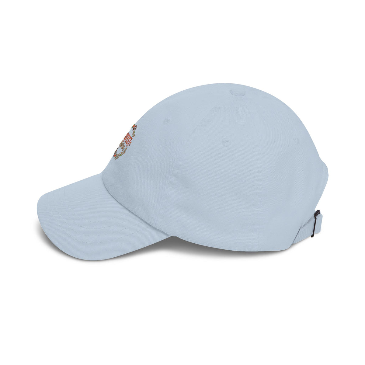 Harvest Floral Dad Cap — Autumn Harvest Hat with Floral Wreath