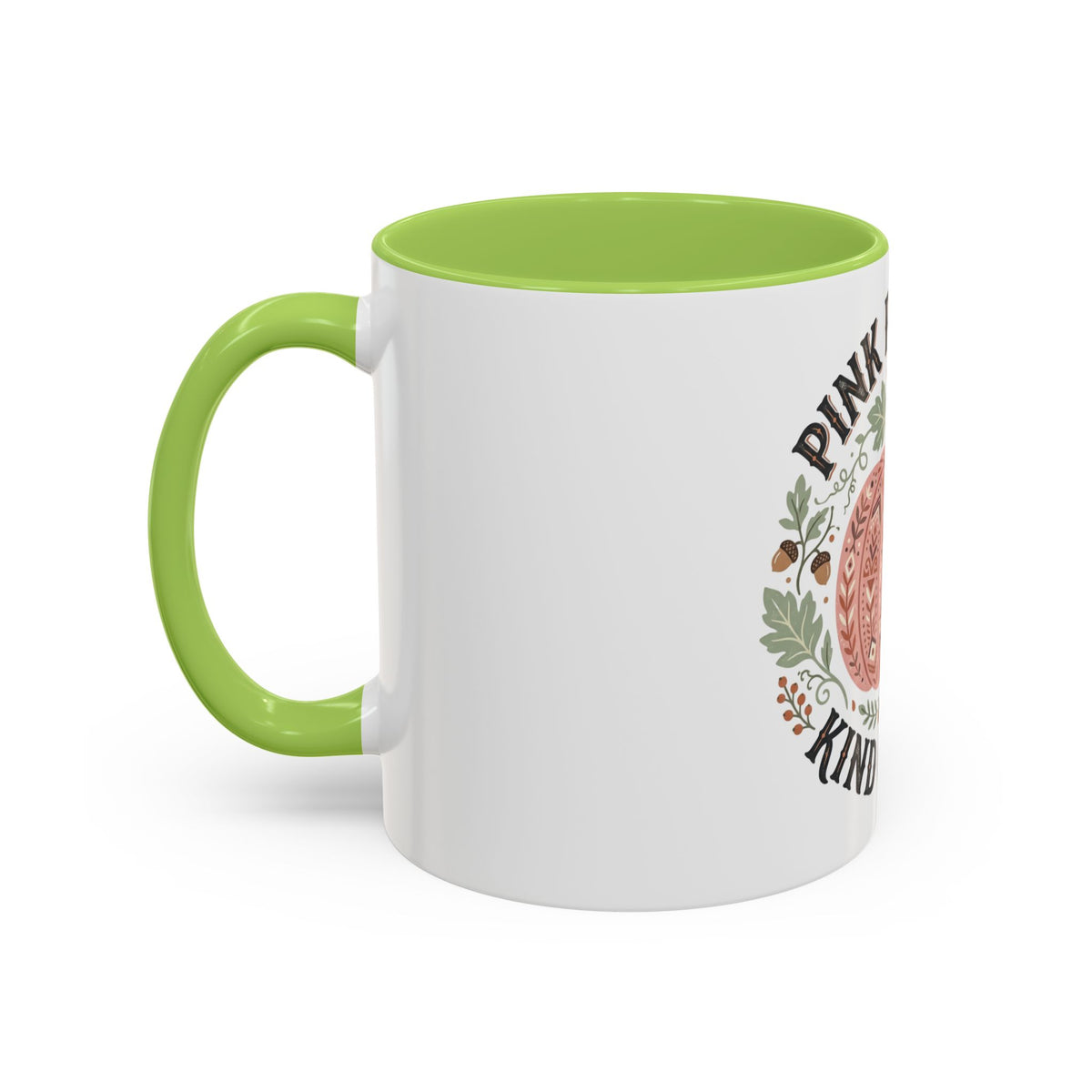 Pink Pumpkin Coffee Mug — "Pink Pumpkin Kind of Soul" Accent Mug