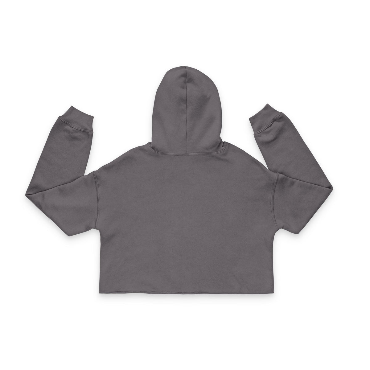 Cropped Hoodie — Lakeside Campfire "Fireside Glow" Graphic