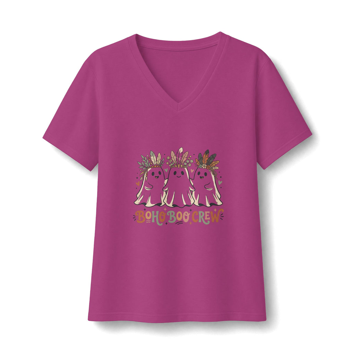Women's Relaxed Jersey Short Sleeve V-Neck Tee