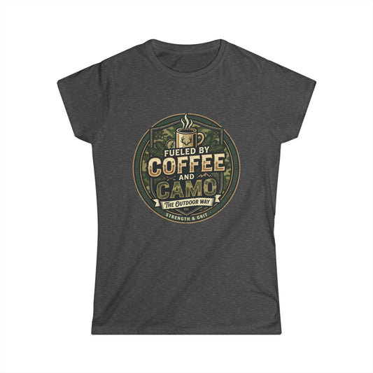 Women's Softstyle Tee — Classic Heather Gray Crewneck T-Shirt