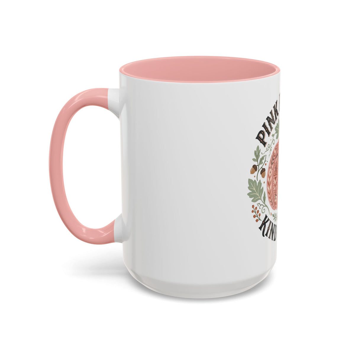Pink Pumpkin Coffee Mug — "Pink Pumpkin Kind of Soul" Accent Mug