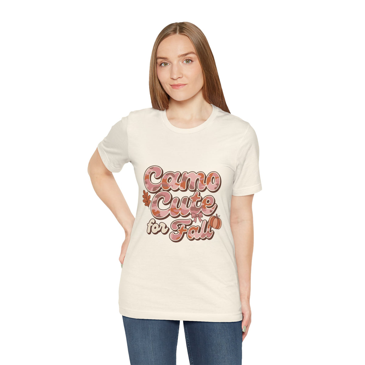 Camo Cute for Fall T‑Shirt